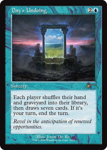 Image for Day's Undoing (Retro Frame) (2153) [Secret Lair Drop Series] - Magic: The Gathering
