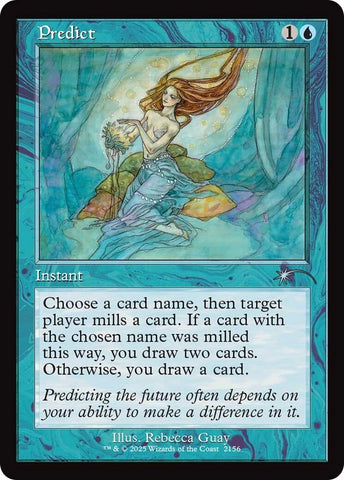 Image for Predict (Retro Frame) (2156) [Secret Lair Drop Series] - Magic: The Gathering