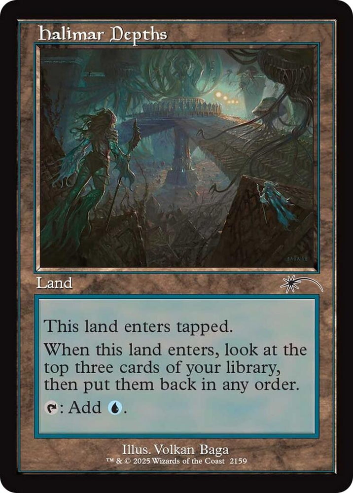 Image for Halimar Depths (Retro Frame) (2159) [Secret Lair Drop Series] - Magic: The Gathering