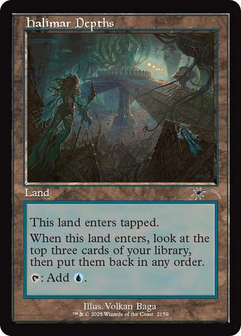 Image for Halimar Depths (Retro Frame) (2159) [Secret Lair Drop Series] - Magic: The Gathering