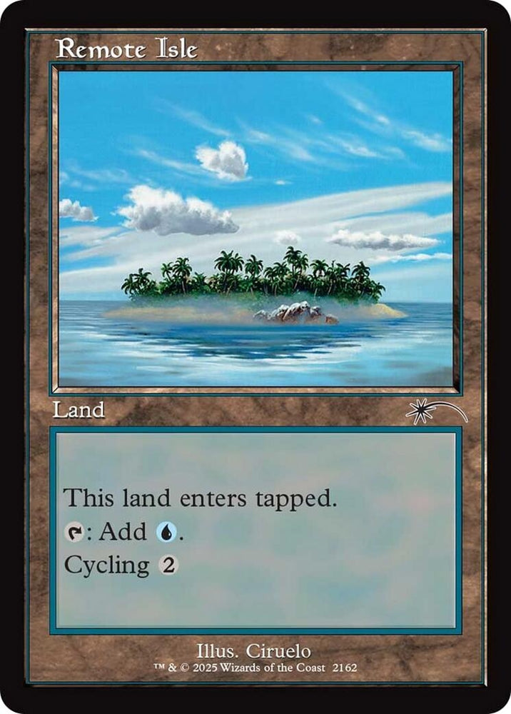 Image for Remote Isle (Retro Frame) (2162) [Secret Lair Drop Series] - Magic: The Gathering