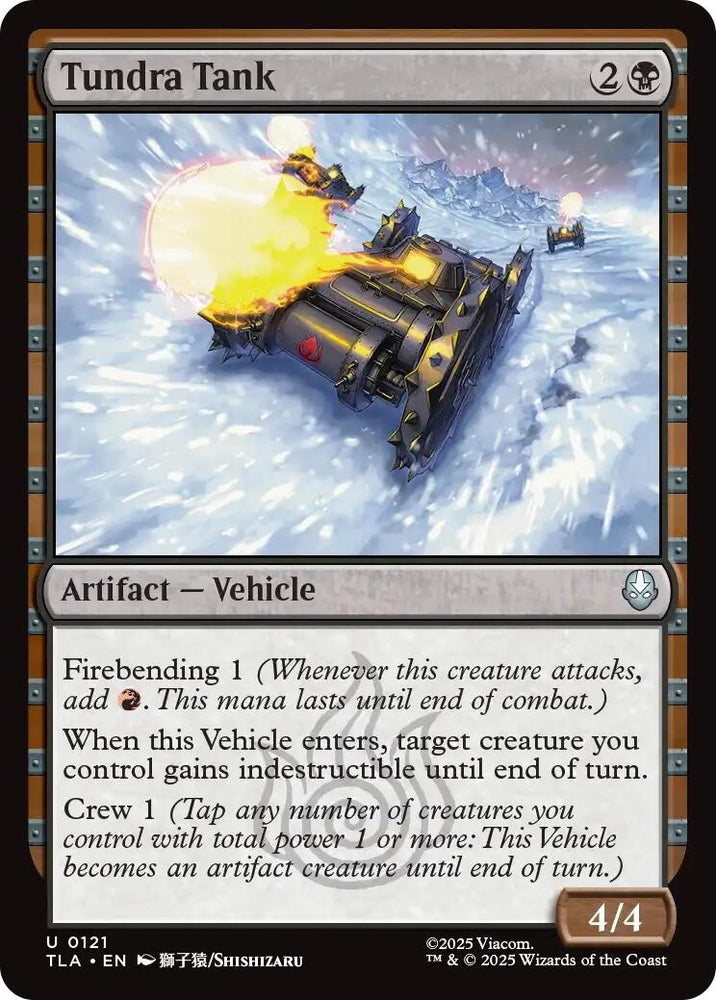 Image for Tundra Tank (121) [Avatar: The Last Airbender] - Magic: The Gathering