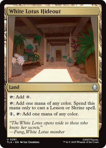 Image for White Lotus Hideout (281) [Avatar: The Last Airbender] - Magic: The Gathering