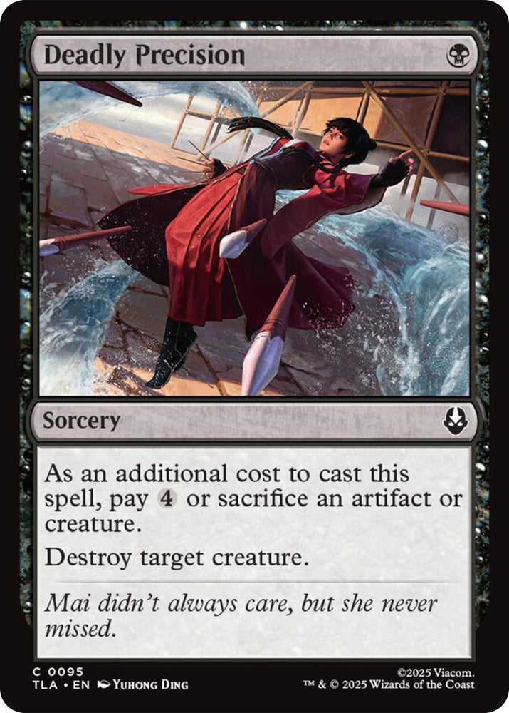 Image for Deadly Precision (95) [Avatar: The Last Airbender] - Magic: The Gathering