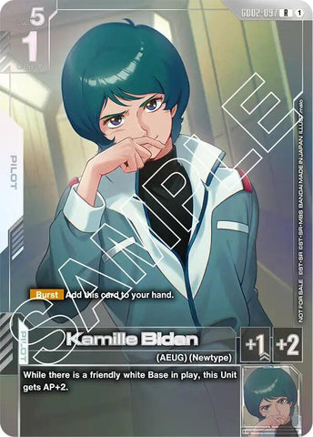 Kamille Bidan (Newtype Challenge 2025 Mission 2) (GD02-097) [Gundam Promotional Cards]