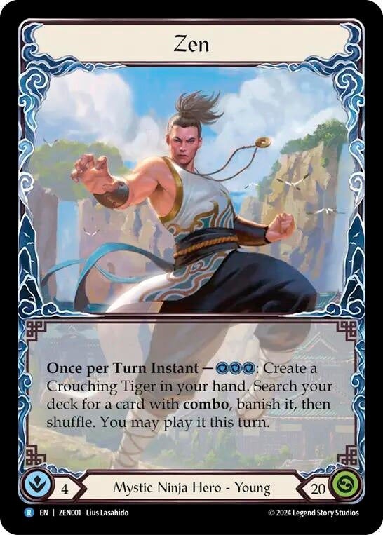 Image for Zen (ZEN001) [Blitz Deck: Part the Mistveil - Zen] - Flesh and Blood TCG