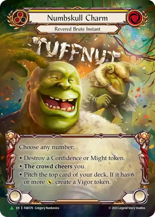 Image for Numbskull Charm - FAB370 (FAB370) [Super Slam] - Flesh and Blood TCG