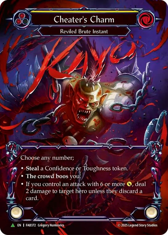 Image for Cheater's Charm - FAB372 (FAB372) [Flesh and Blood: Promo Cards] - Flesh and Blood TCG