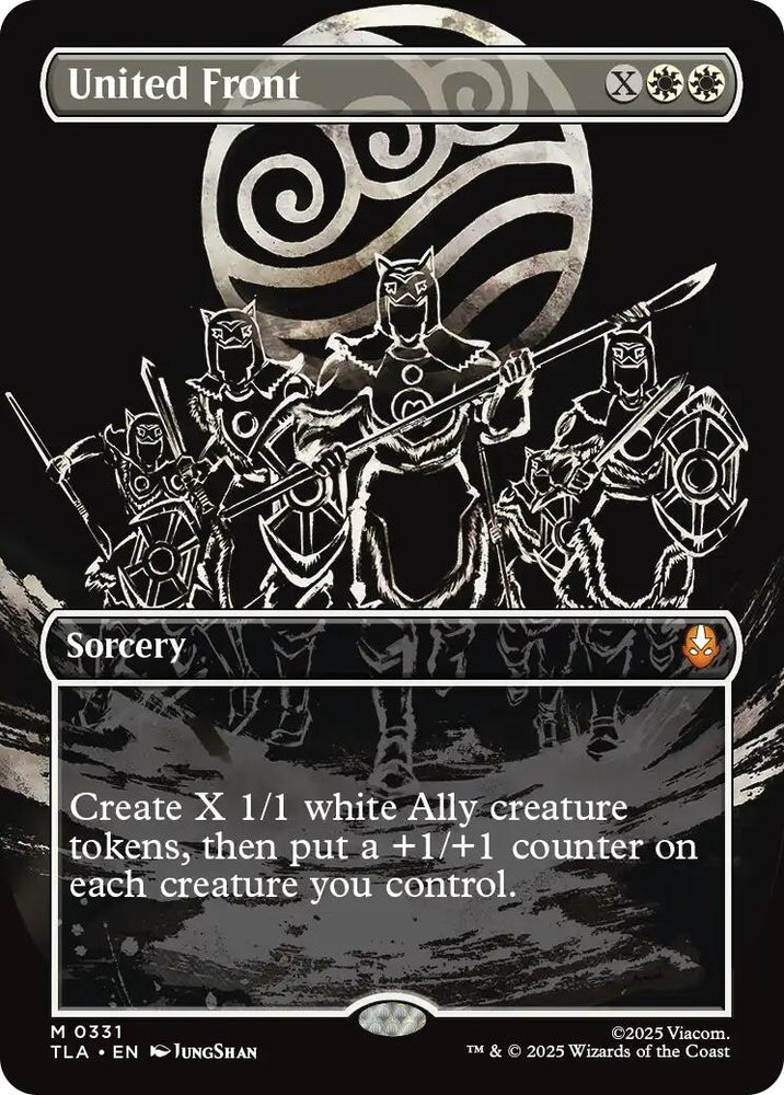 Image for United Front (Borderless) (331) [Avatar: The Last Airbender] - Magic: The Gathering