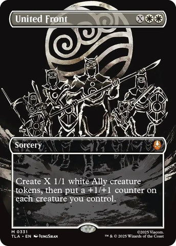 Image for United Front (Borderless) (331) [Avatar: The Last Airbender] - Magic: The Gathering