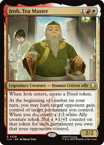 Image for Iroh, Tea Master (228) [Avatar: The Last Airbender] - Magic: The Gathering