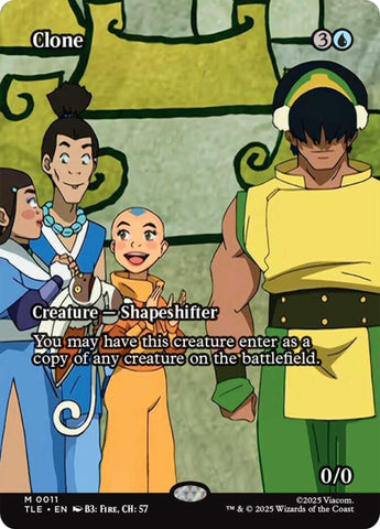Image for Clone (Borderless) (11) [Avatar: The Last Airbender: Eternal-Legal] - Magic: The Gathering