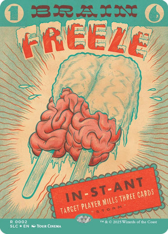 Image for Brain Freeze (Halo Foil) (29) [Secret Lair Countdown Kit] - Magic: The Gathering