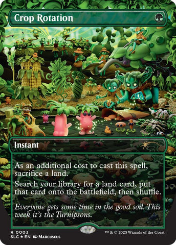 Image for Crop Rotation (Halo Foil) (30) [Secret Lair Countdown Kit] - Magic: The Gathering