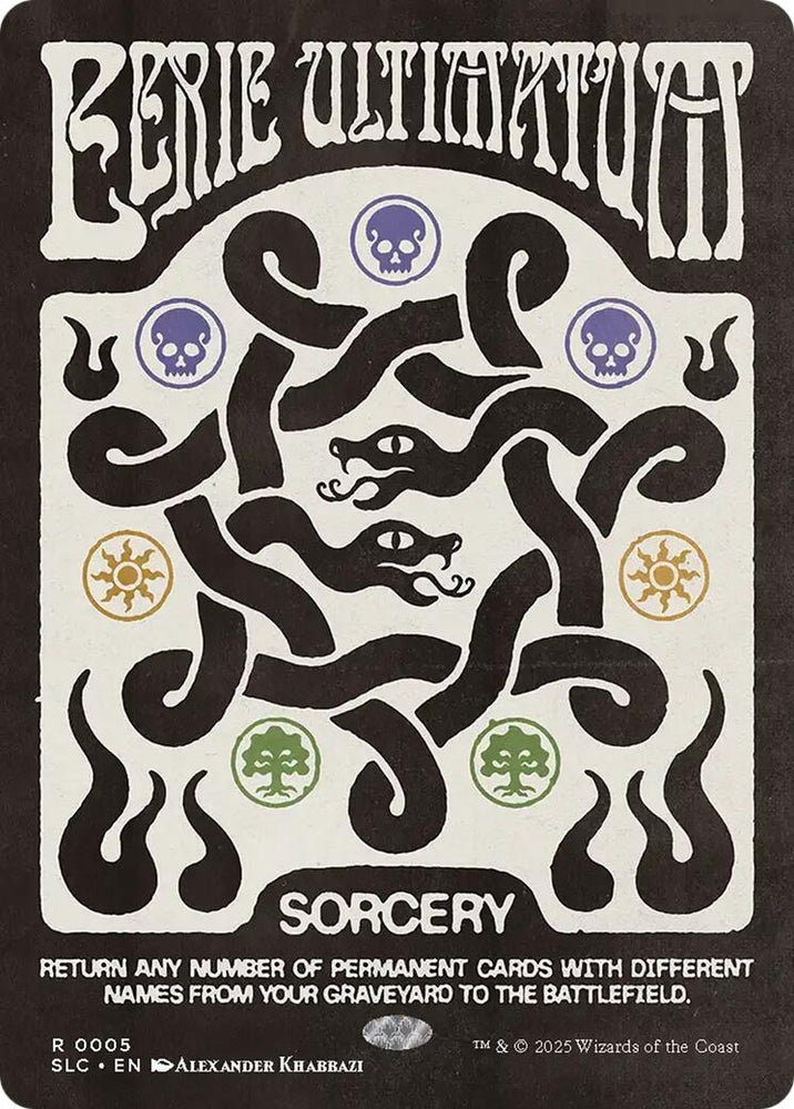 Image for Eerie Ultimatum (5) [Secret Lair Countdown Kit] - Magic: The Gathering