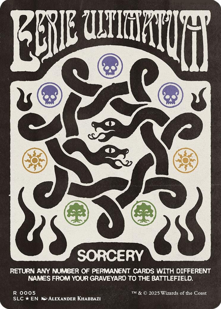 Image for Eerie Ultimatum (Halo Foil) (32) [Secret Lair Countdown Kit] - Magic: The Gathering