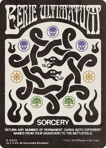 Image for Eerie Ultimatum (Halo Foil) (32) [Secret Lair Countdown Kit] - Magic: The Gathering