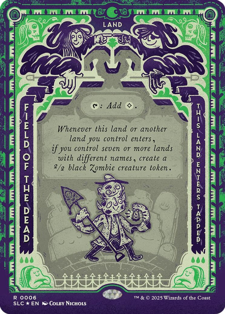 Image for Field of the Dead (Halo Foil) (33) [Secret Lair Countdown Kit] - Magic: The Gathering