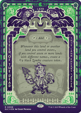 Image for Field of the Dead (Halo Foil) (33) [Secret Lair Countdown Kit] - Magic: The Gathering