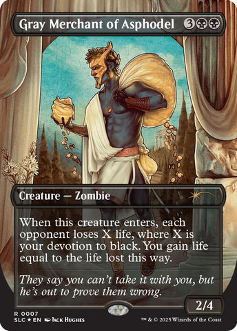 Image for Gray Merchant of Asphodel (Halo Foil) (34) [Secret Lair Countdown Kit] - Magic: The Gathering