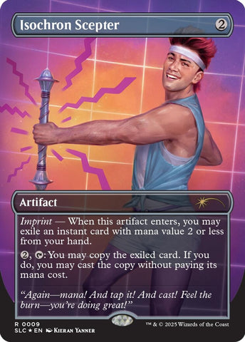 Image for Isochron Scepter (Halo Foil) (36) [Secret Lair Countdown Kit] - Magic: The Gathering