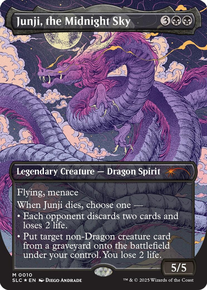 Image for Junji, the Midnight Sky (Halo Foil) (37) [Secret Lair Countdown Kit] - Magic: The Gathering