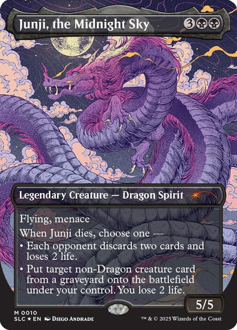 Image for Junji, the Midnight Sky (Halo Foil) (37) [Secret Lair Countdown Kit] - Magic: The Gathering