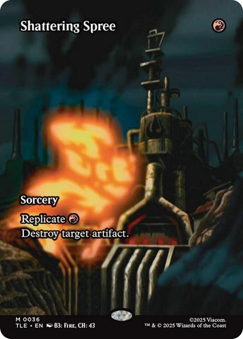 Image for Shattering Spree (Borderless) (36) [Avatar: The Last Airbender: Eternal-Legal] - Magic: The Gathering