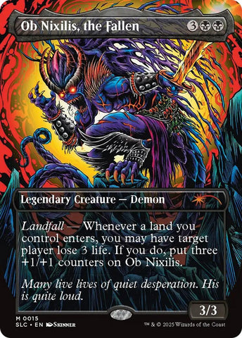 Image for Ob Nixilis, the Fallen (15) [Secret Lair Countdown Kit] - Magic: The Gathering