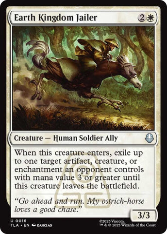Image for Earth Kingdom Jailer (16) [Avatar: The Last Airbender] - Magic: The Gathering