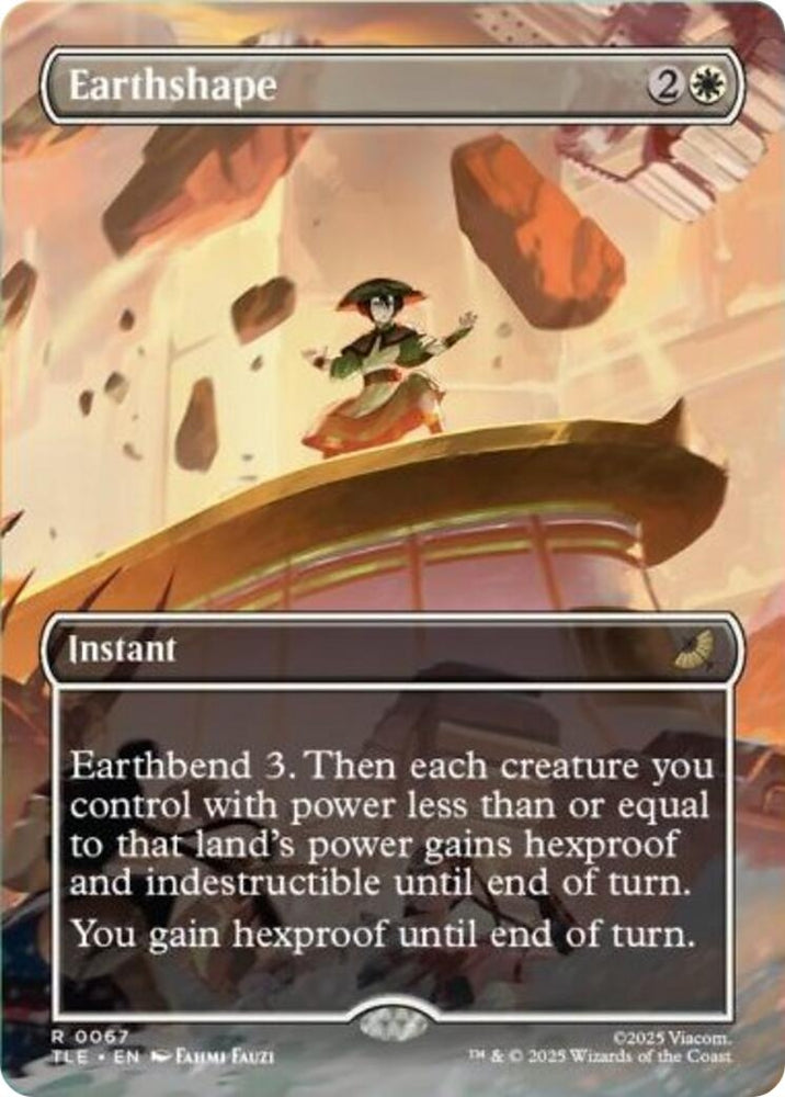 Image for Earthshape (Borderless) (67) [Avatar: The Last Airbender: Eternal-Legal] - Magic: The Gathering