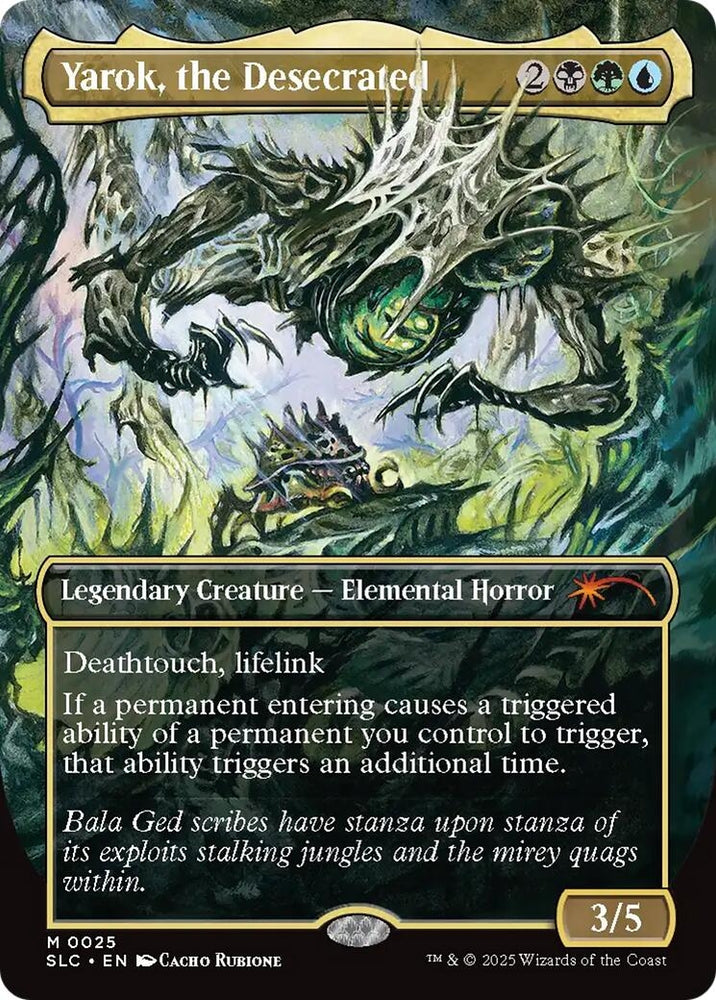 Image for Yarok, the Desecrated (25) [Secret Lair Countdown Kit] - Magic: The Gathering