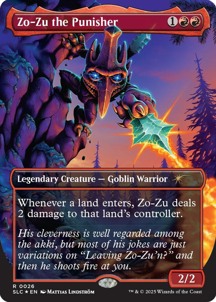 Image for Zo-Zu the Punisher (Halo Foil) (53) [Secret Lair Countdown Kit] - Magic: The Gathering