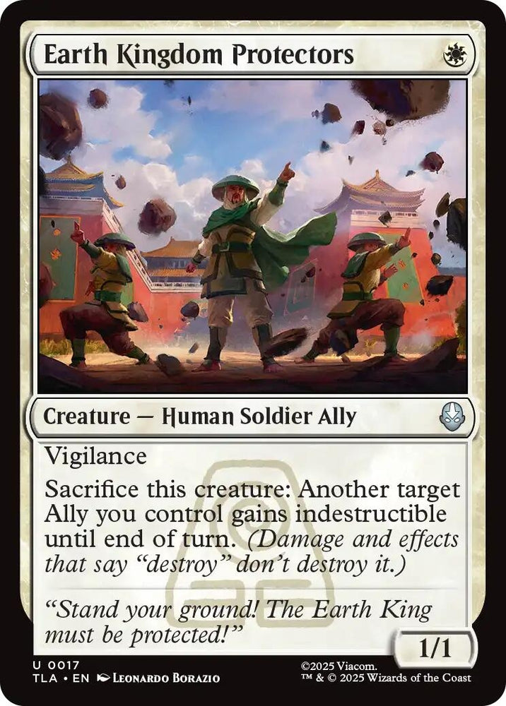 Image for Earth Kingdom Protectors (17) [Avatar: The Last Airbender] - Magic: The Gathering