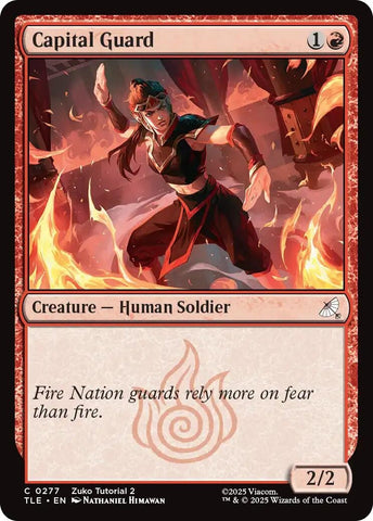 Image for Capital Guard (0277) (277) [Avatar: The Last Airbender: Eternal-Legal] - Magic: The Gathering