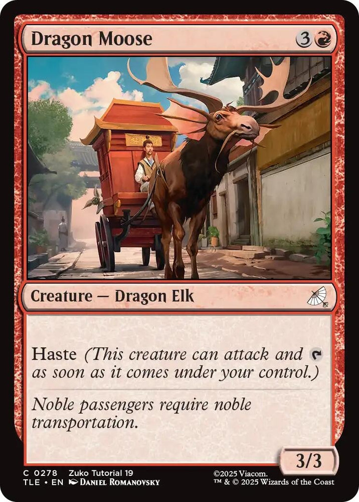 Image for Dragon Moose (0278) (278) [Avatar: The Last Airbender: Eternal-Legal] - Magic: The Gathering