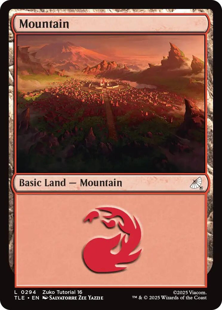 Image for Mountain (0294) (294) [Avatar: The Last Airbender: Eternal-Legal] - Magic: The Gathering