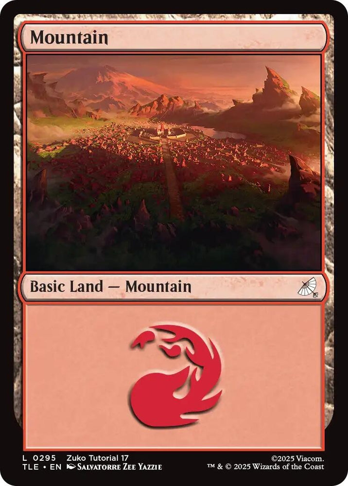 Image for Mountain (0295) (295) [Avatar: The Last Airbender: Eternal-Legal] - Magic: The Gathering