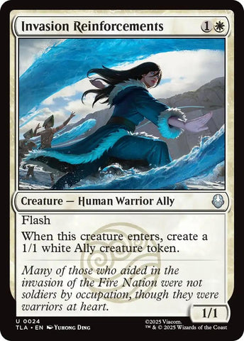 Image for Invasion Reinforcements (24) [Avatar: The Last Airbender] - Magic: The Gathering
