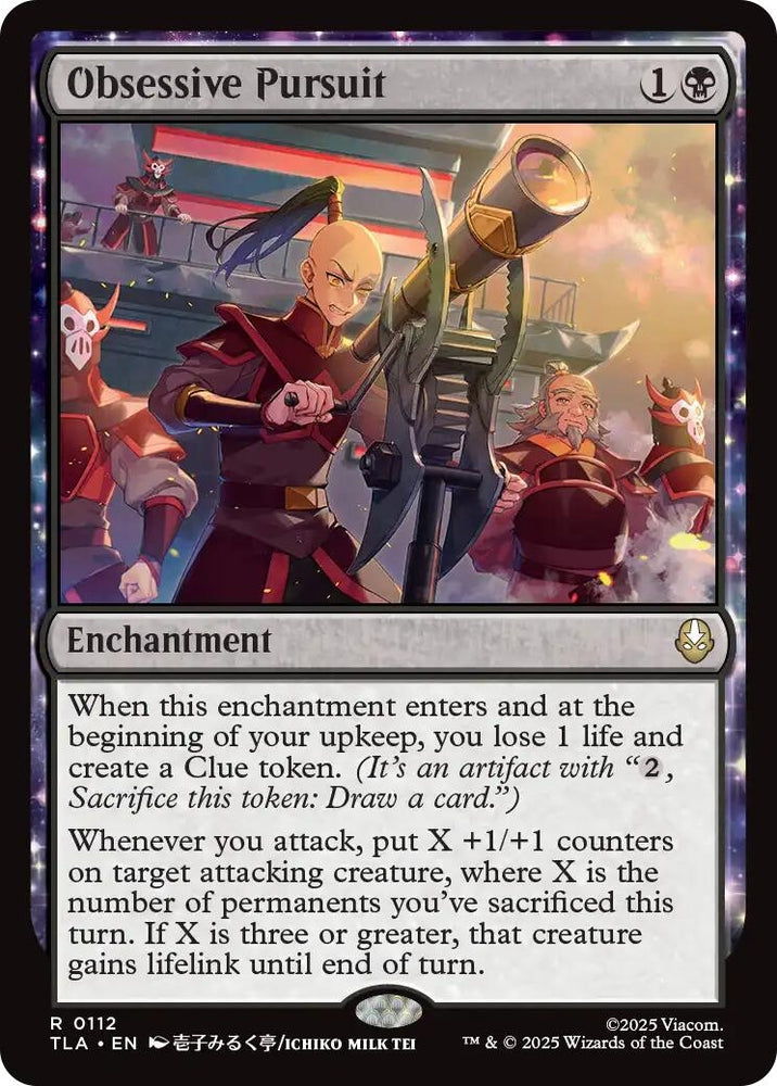 Image for Obsessive Pursuit (112) [Avatar: The Last Airbender] - Magic: The Gathering