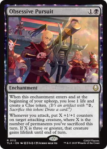 Image for Obsessive Pursuit (112) [Avatar: The Last Airbender] - Magic: The Gathering