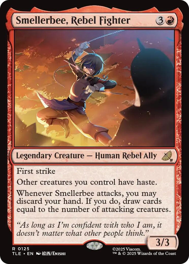 Image for Smellerbee, Rebel Fighter (125) [Avatar: The Last Airbender: Eternal-Legal] - Magic: The Gathering