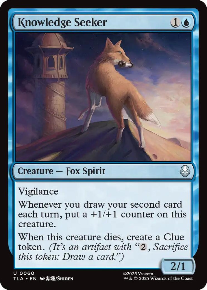Image for Knowledge Seeker (60) [Avatar: The Last Airbender] - Magic: The Gathering