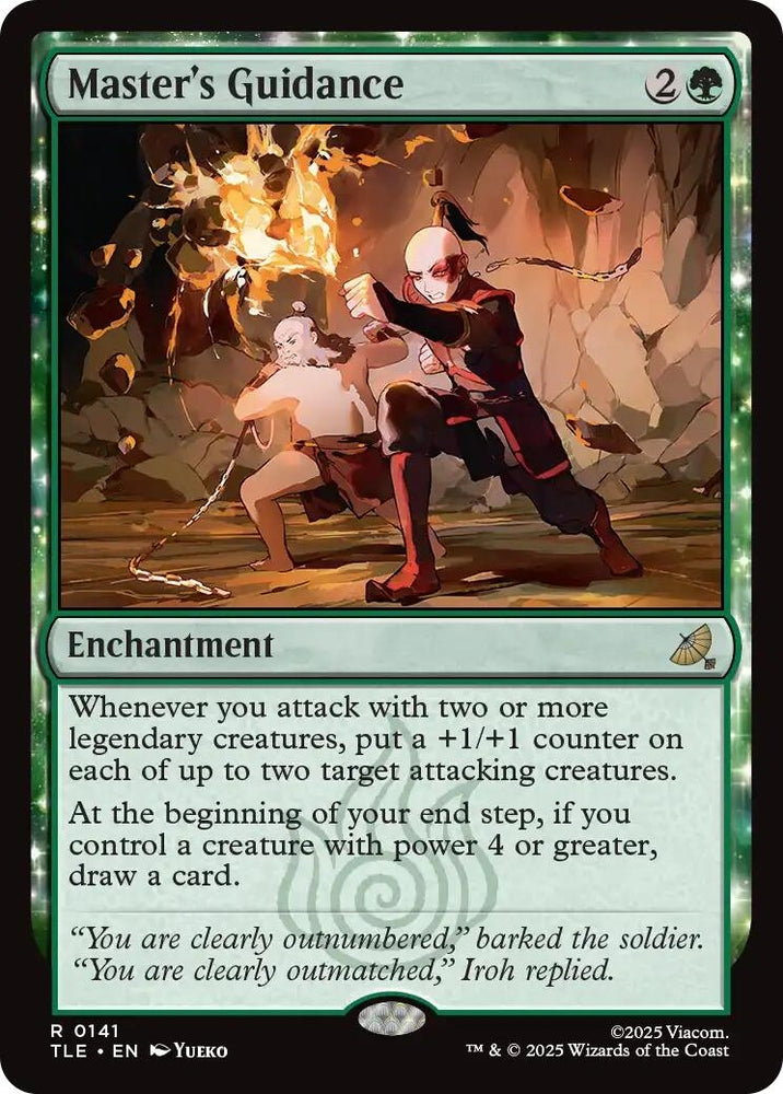Image for Master's Guidance (141) [Avatar: The Last Airbender: Eternal-Legal] - Magic: The Gathering