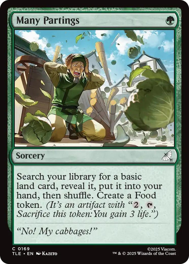Image for Many Partings (169) [Avatar: The Last Airbender: Eternal-Legal] - Magic: The Gathering