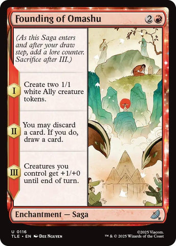 Image for Founding of Omashu (116) [Avatar: The Last Airbender: Eternal-Legal] - Magic: The Gathering