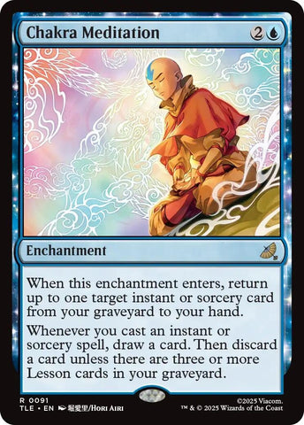 Image for Chakra Meditation (91) [Avatar: The Last Airbender: Eternal-Legal] - Magic: The Gathering