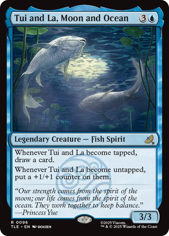 Image for Tui and La, Moon and Ocean (96) [Avatar: The Last Airbender: Eternal-Legal] - Magic: The Gathering