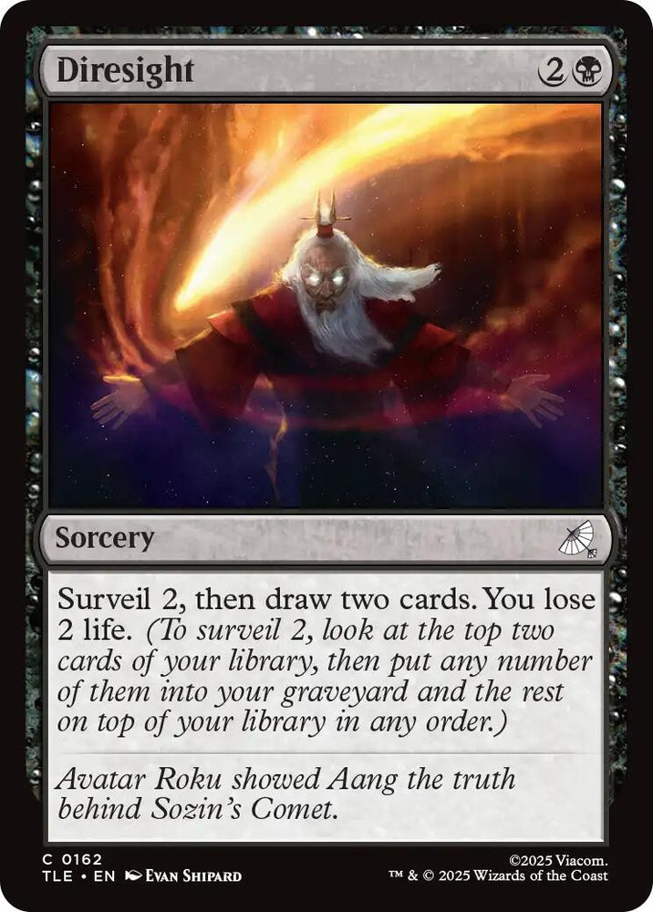 Image for Diresight (162) [Avatar: The Last Airbender: Eternal-Legal] - Magic: The Gathering