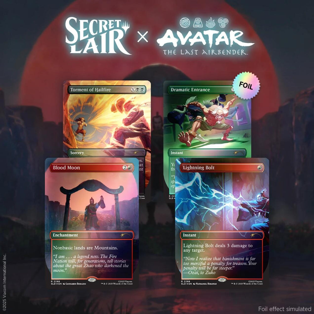 Image for Secret Lair x Avatar: The Last Airbender: Everything Changed - Non-Foil Edition - Magic: The Gathering